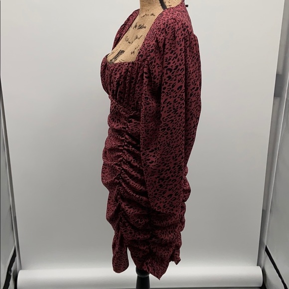 Zara bloggers fave animal print draped mini dress - Picture 13 of 16